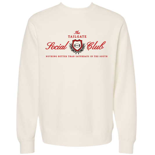 Tailgate Social Club Embroidered Crewneck