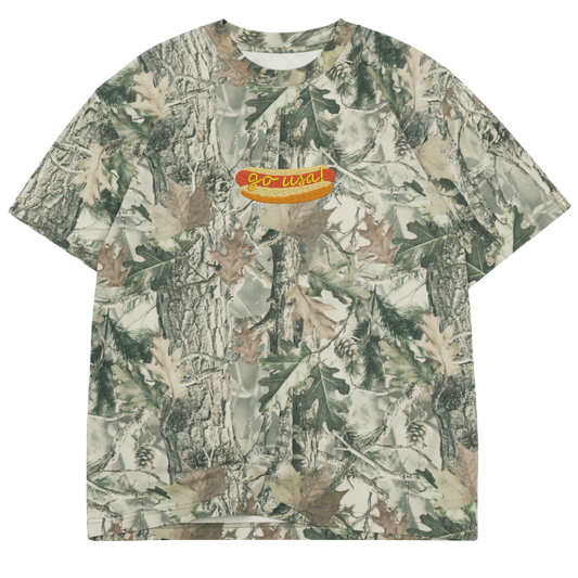 Hotdog Go USA! Camo Tee