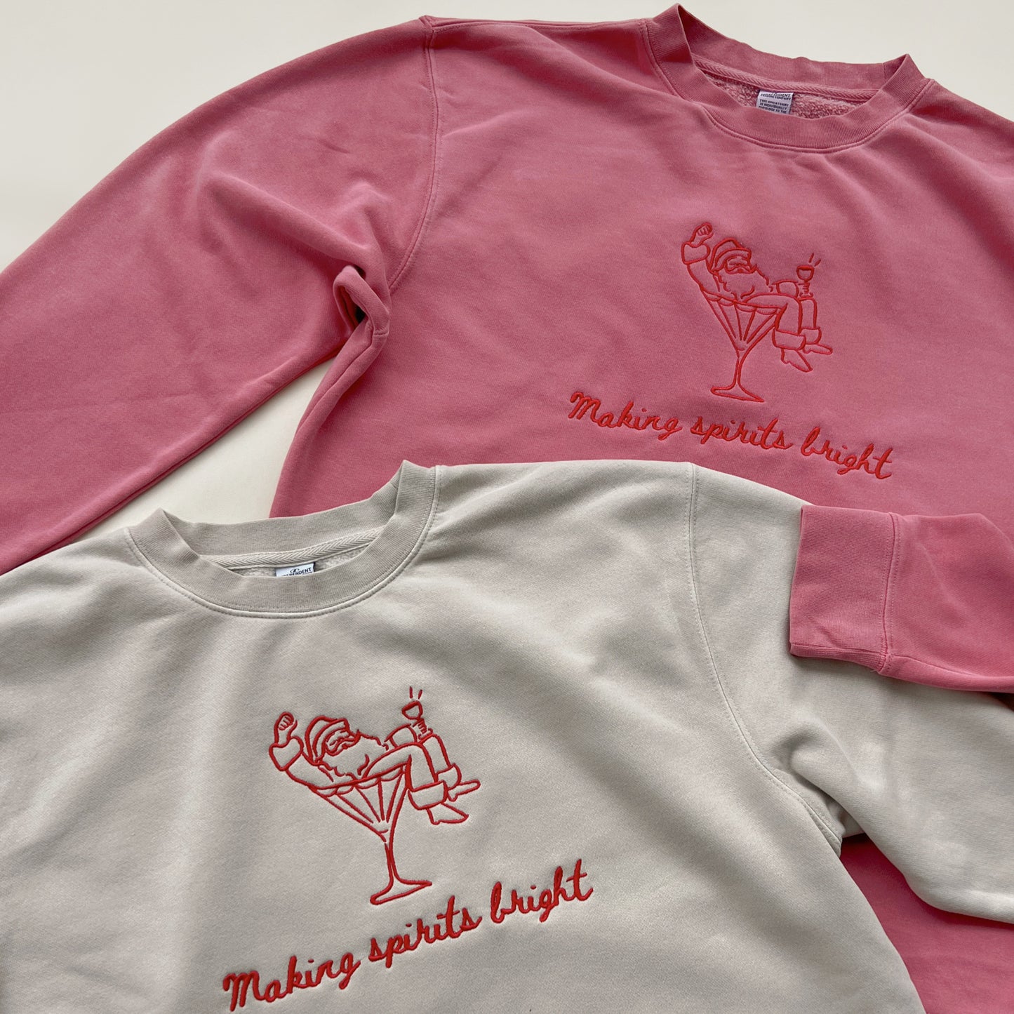 Spirits Bright crewnecks
