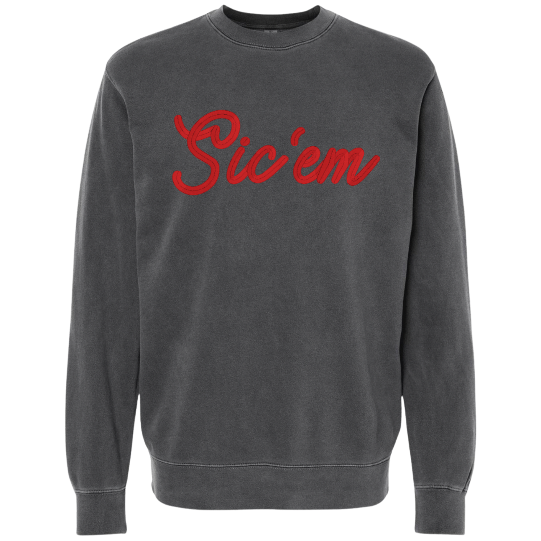 Vintage Sic’em Crewneck