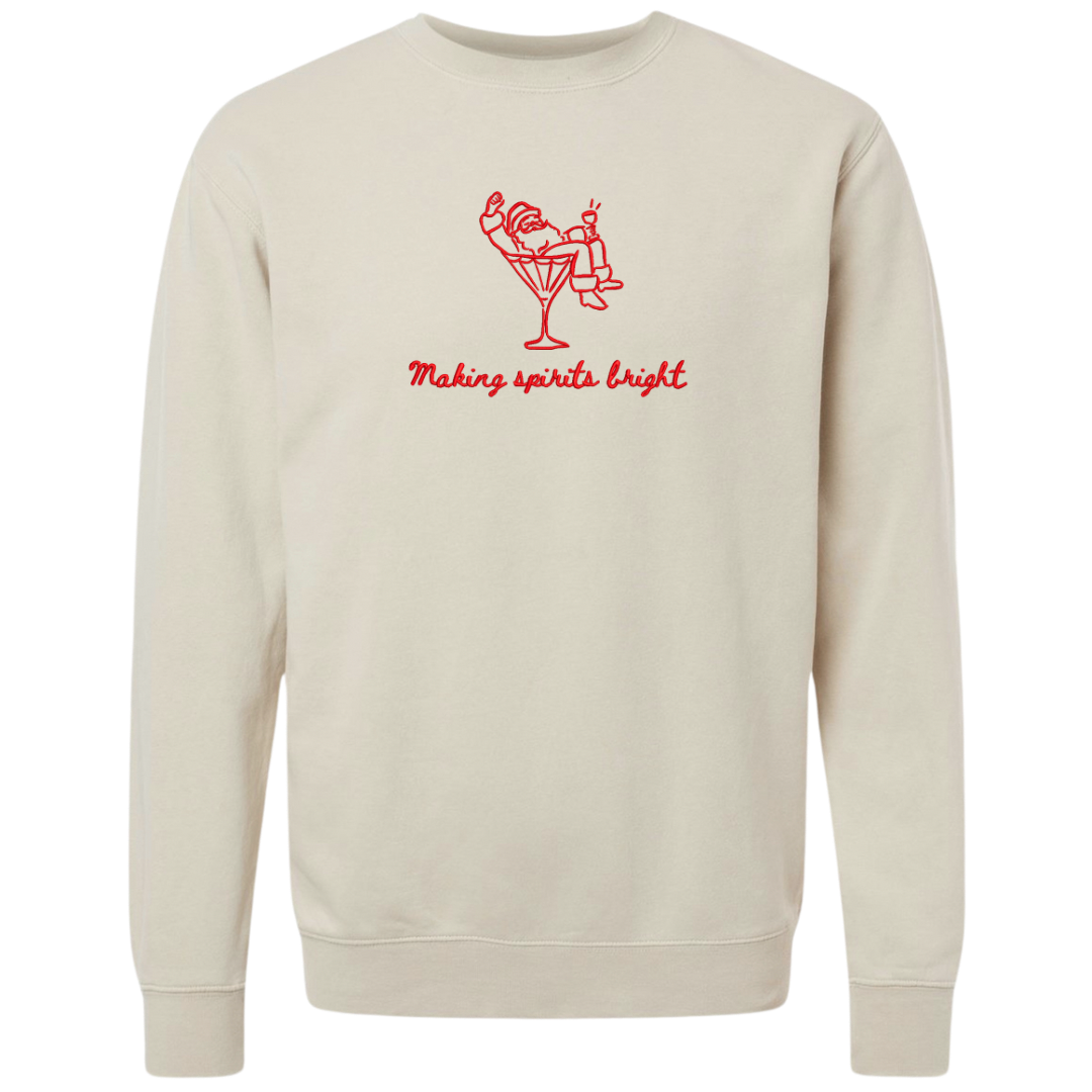 Spirits Bright crewnecks
