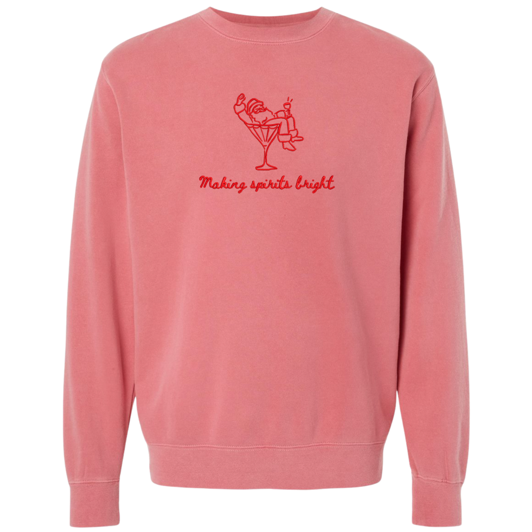 Spirits Bright crewnecks