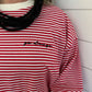 Oversized GameDay Striped Top