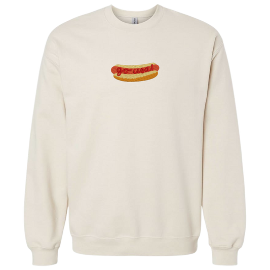 Hotdog Go USA! Crewneck