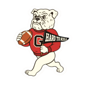 Hard To Kill Bulldog Sticker