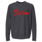 Ribbed Sic’em Crewneck