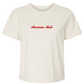 American Made Boxy Cropped Tee