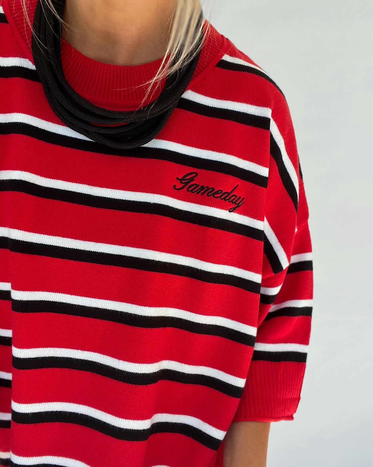 Oversized Gameday Knit Top