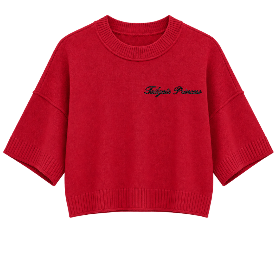 Oversized Tailgate Princess Knit Top