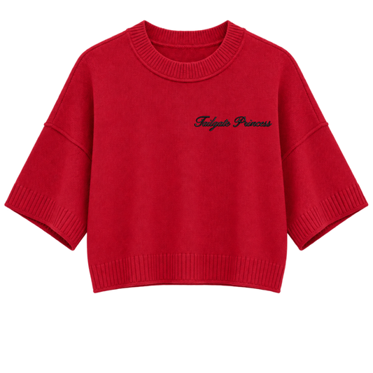 Oversized Tailgate Princess Knit Top