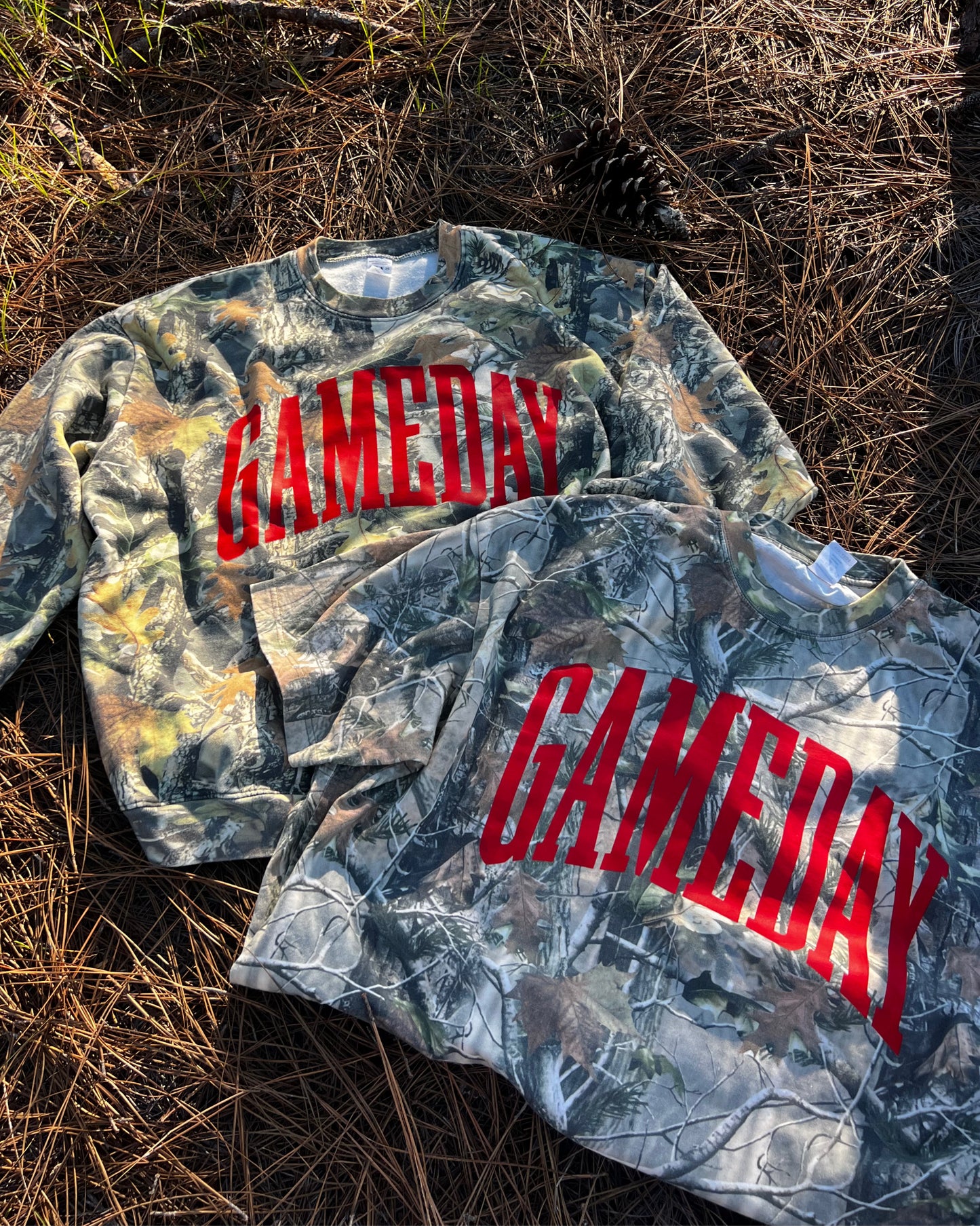 Camo Vintage Crewnecks
