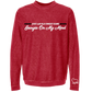 Georgia On My Mind Embroidered Corduroy Crewneck