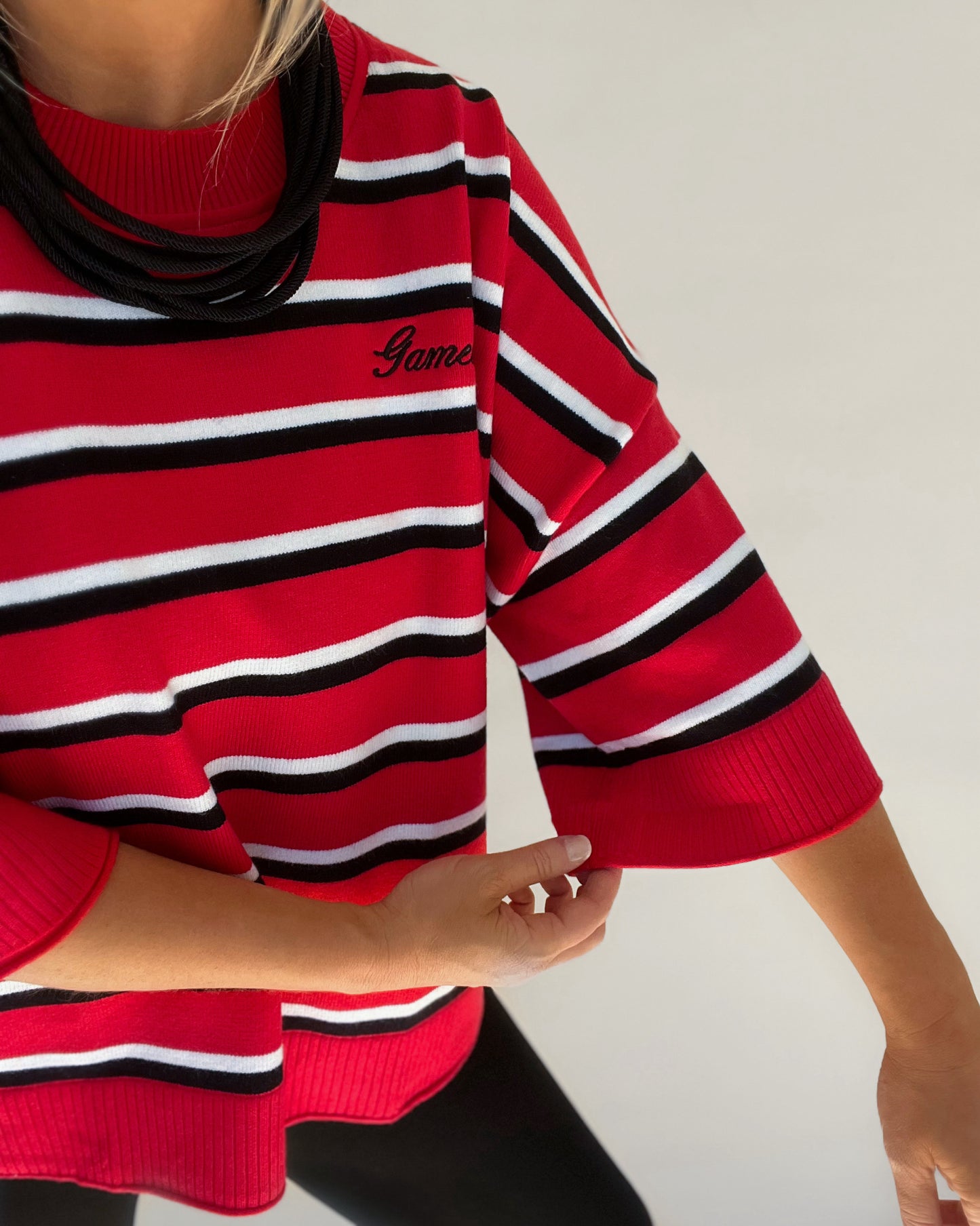 Oversized Gameday Knit Top