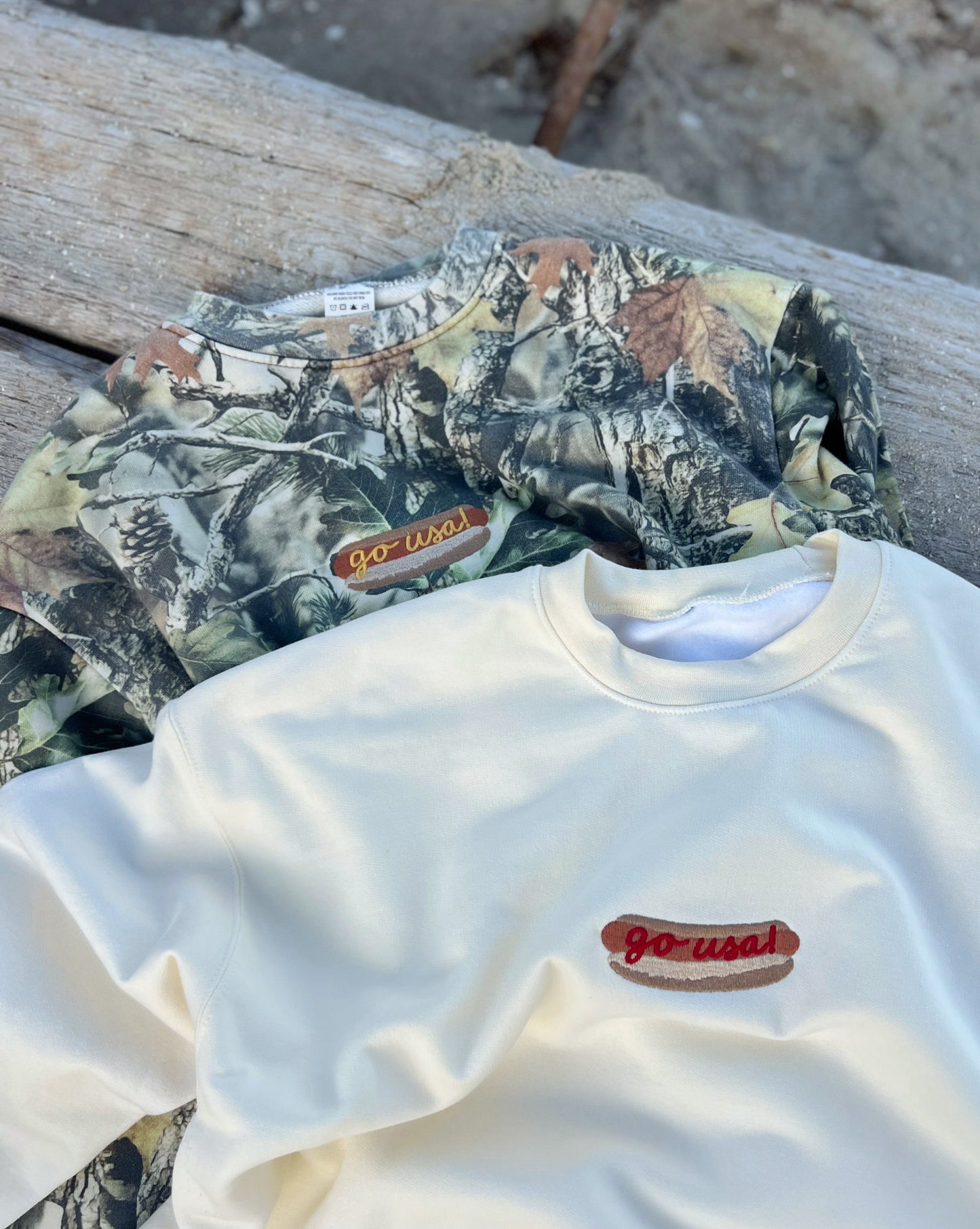Hotdog Go USA! Crewneck