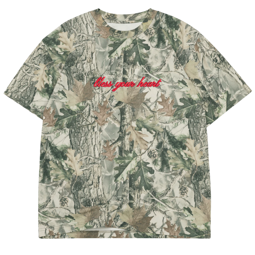 Camo Southern Sayings Tee