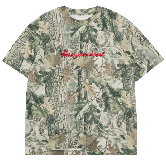 Camo Southern Sayings Tee