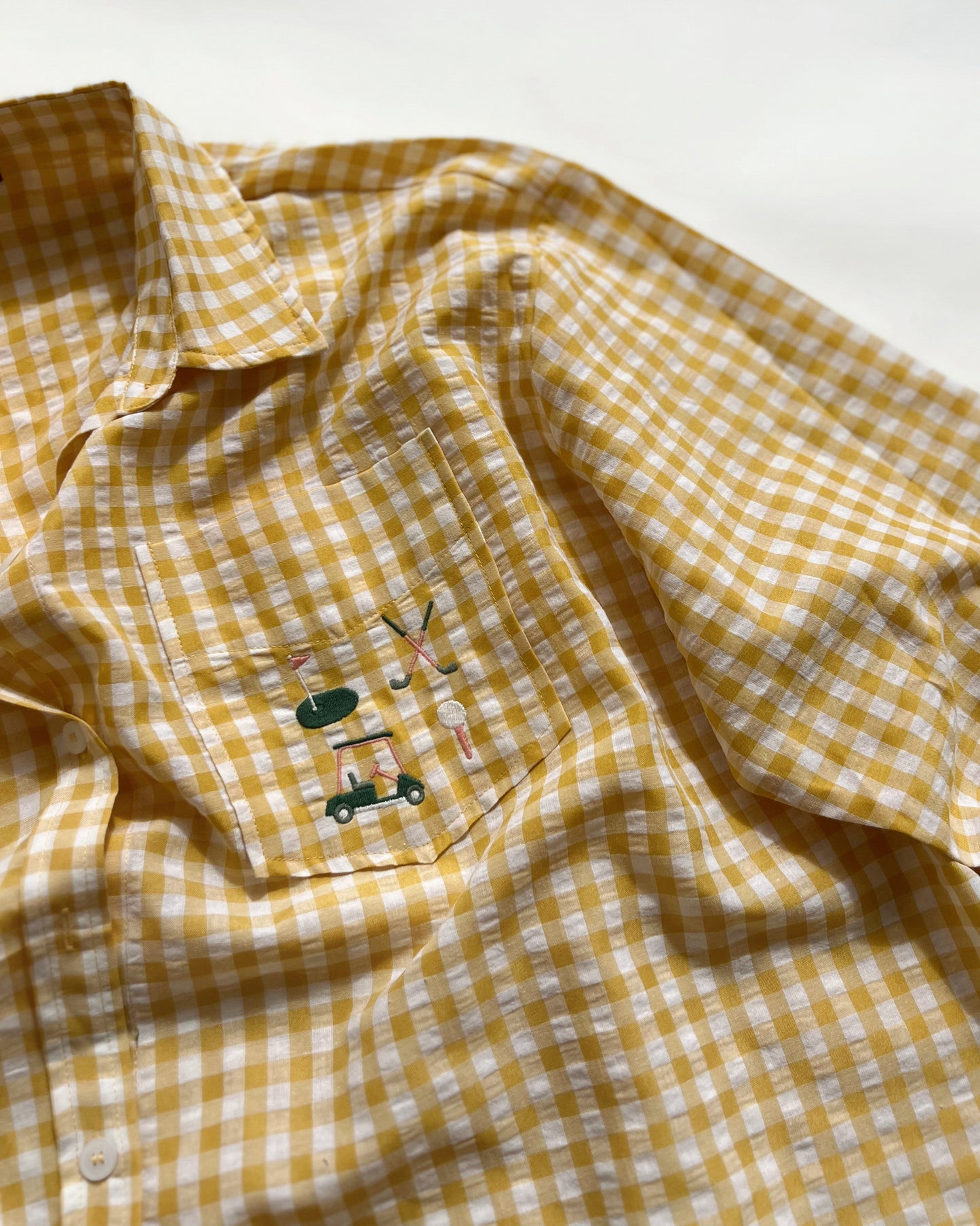 Golden Hour Gingham Top