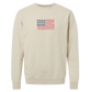 Coastal Patriotic Flag Crewneck