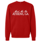 Meet Me In Athens Embroidered Crewneck