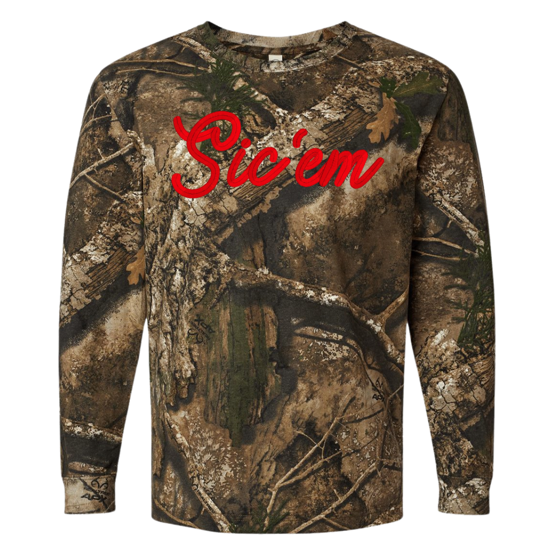 Sic’em Long Sleeve Tee