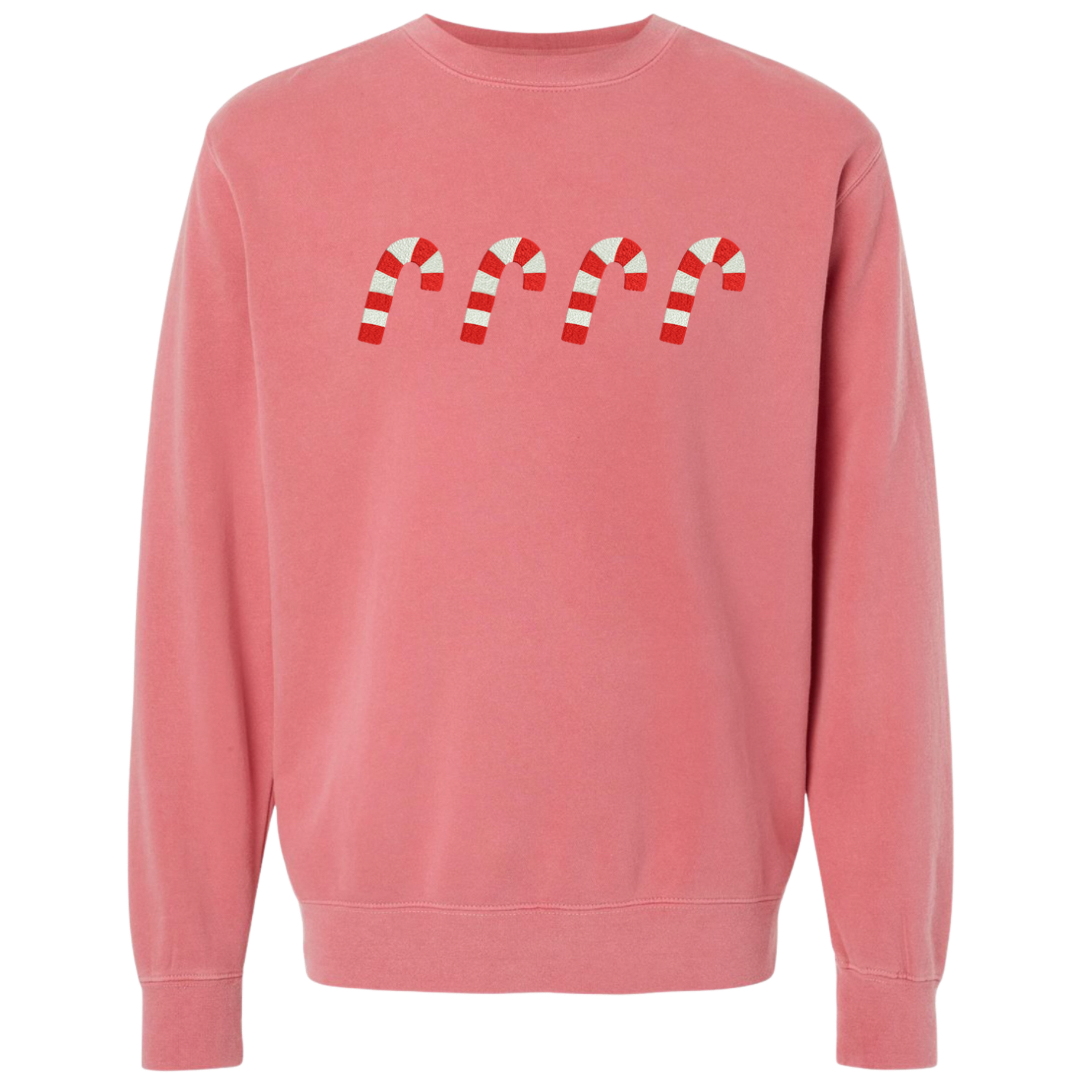 Candy Canes crewnecks