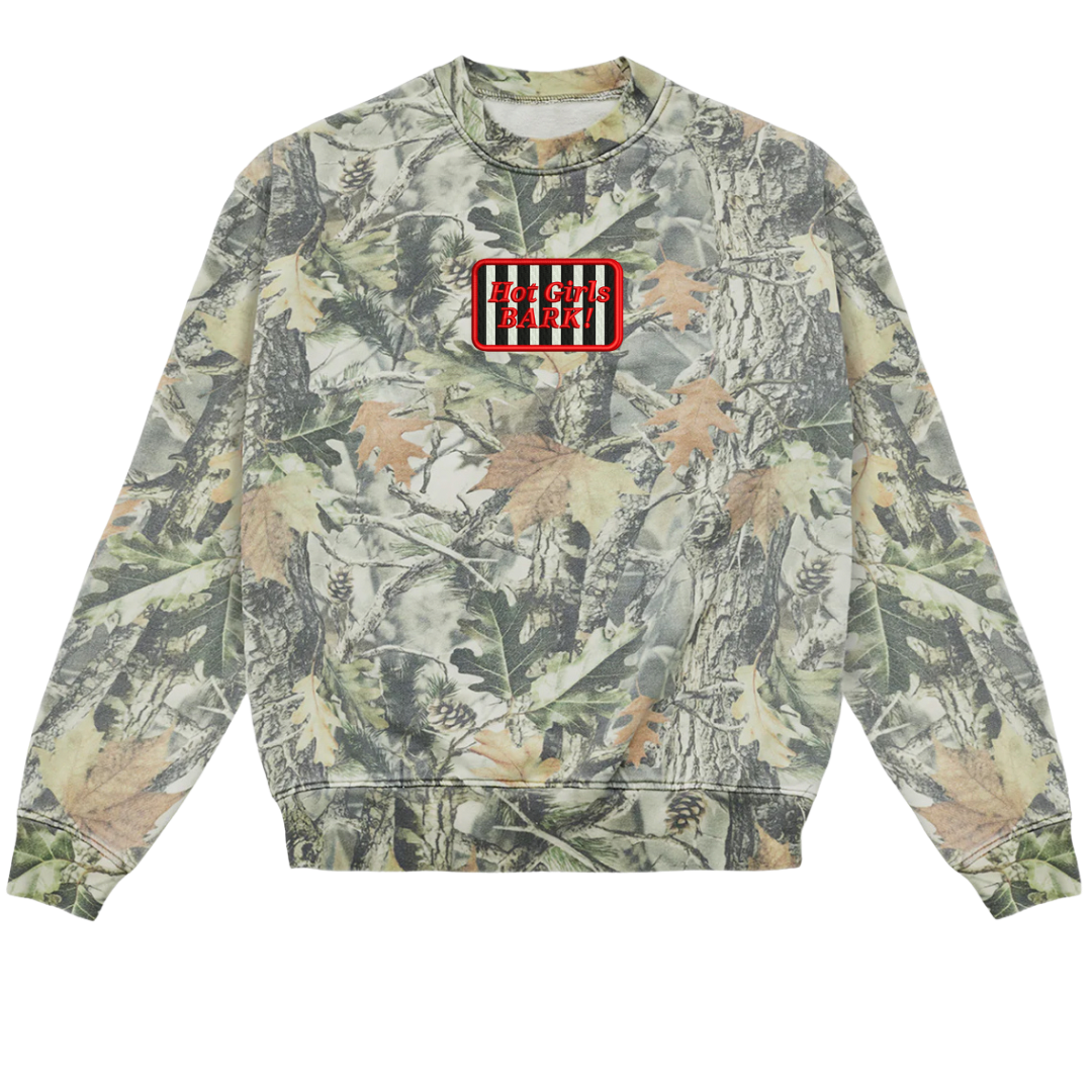 Hot Girls BARK! Embroidered Crewnecks